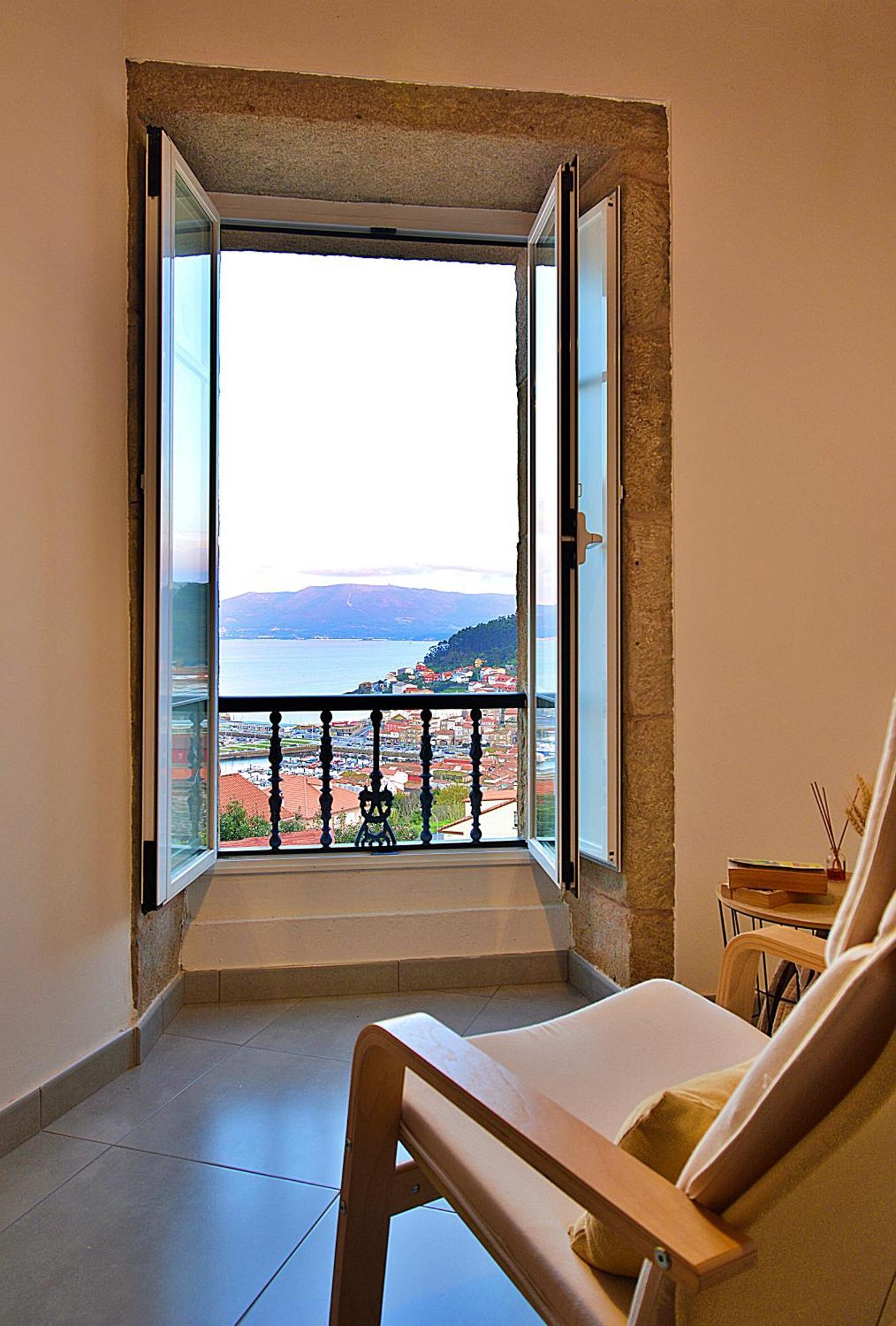 Casa En Muros Con Preciosas Vistas Al Mar Экстерьер фото